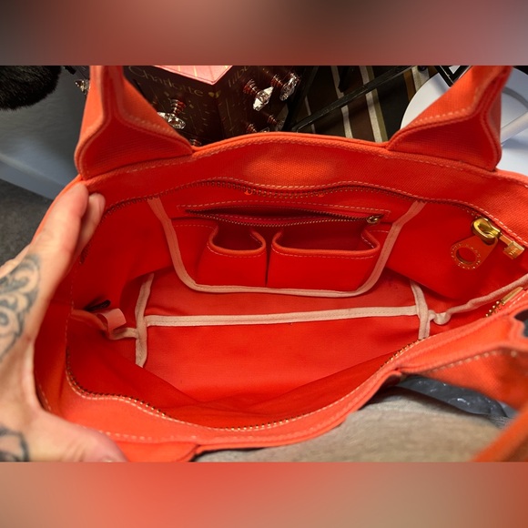 Marc by Marc Jacobs Orange/Peachy Small Tote Bag - Picture 9 of 15